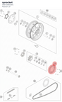 Diagram preview: sprocket (C90710051041)