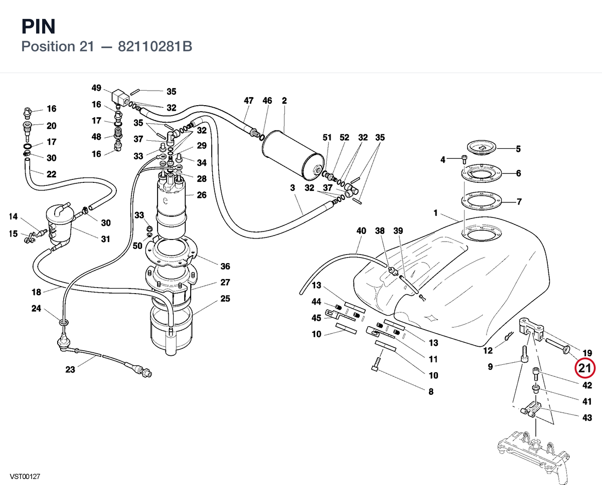 PIN 82110281B diagram position