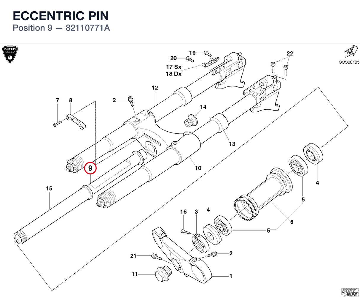 ECCENTRIC PIN