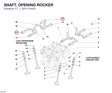 SHAFT, OPENING ROCKER
