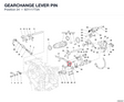 GEARCHANGE LEVER PIN