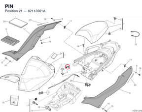 PIN 82113901A diagram position