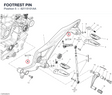 FOOTREST PIN 82115101AA diagram position