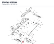 SCREW, SPECIAL 82115311A diagram position