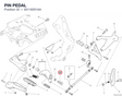 PIN PEDAL 82118251AA diagram position