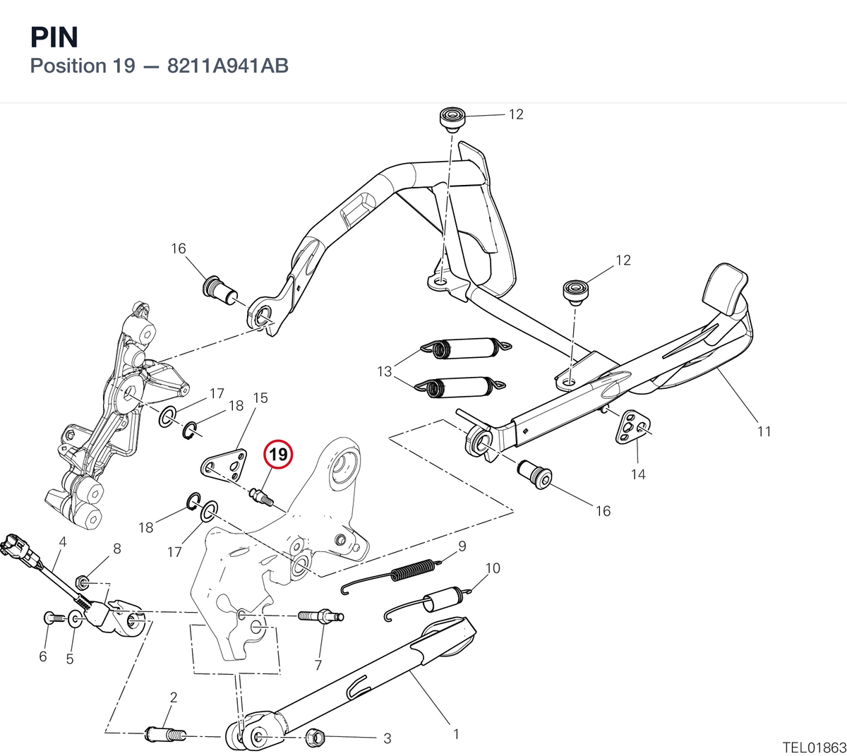 PIN 8211A941AB diagram position