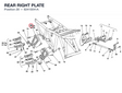 REAR RIGHT PLATE 82410041A diagram position