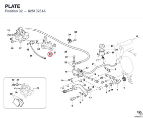 PLATE 82510281A diagram position