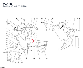 PLATE 82710121A diagram position
