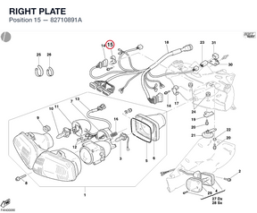 RIGHT PLATE 82710891A diagram position