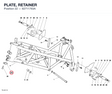 PLATE, RETAINER