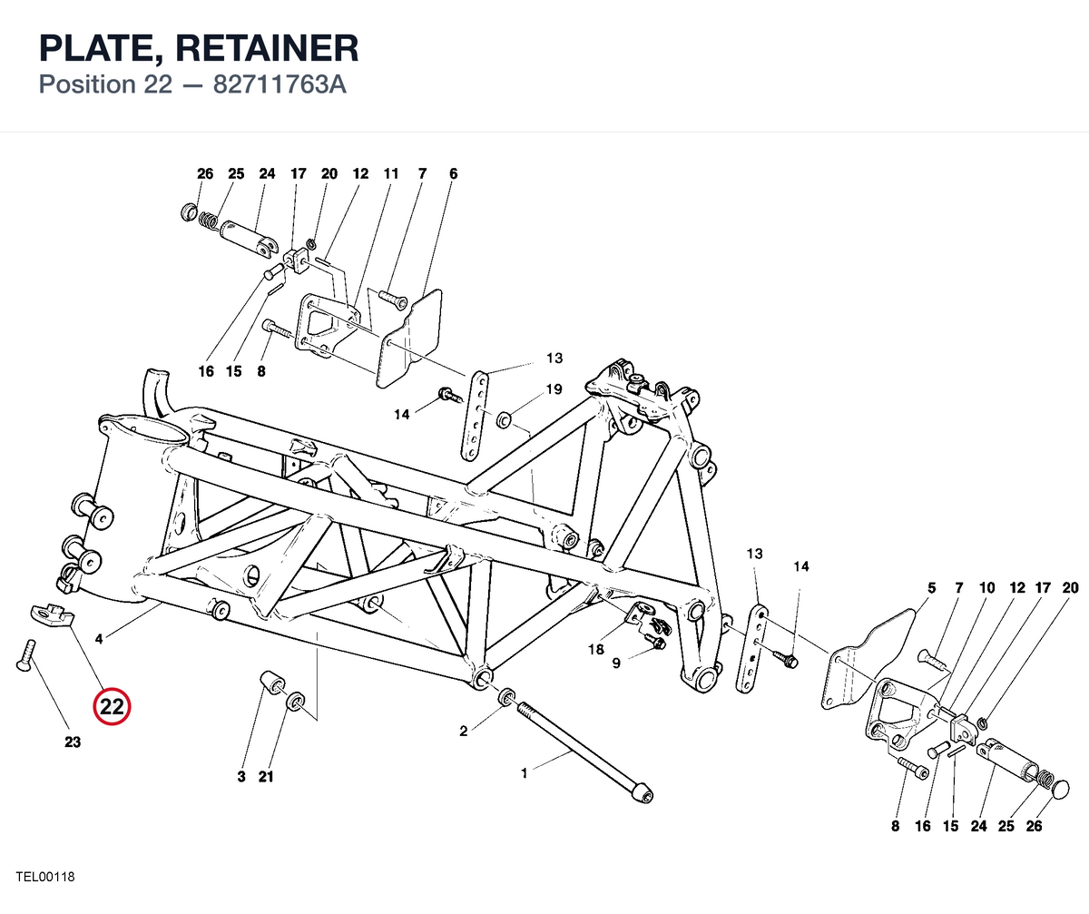 PLATE, RETAINER