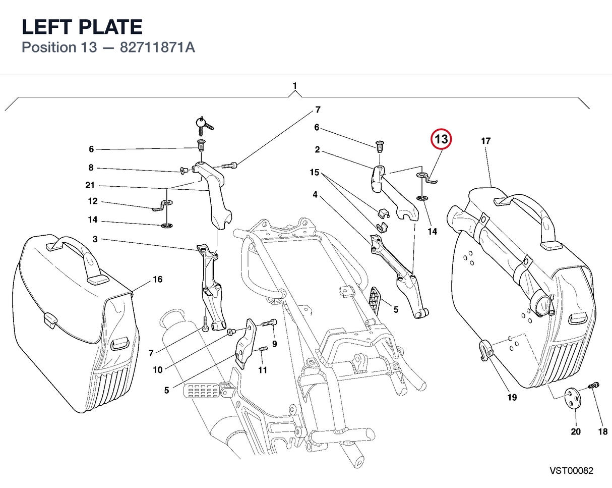LEFT PLATE
