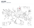 HOLDER 82712141A diagram position