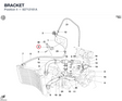 BRACKET 82712161A diagram position