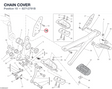 CHAIN COVER 82712791B diagram position
