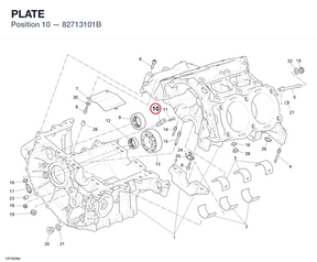 PLATE 82713101B diagram position