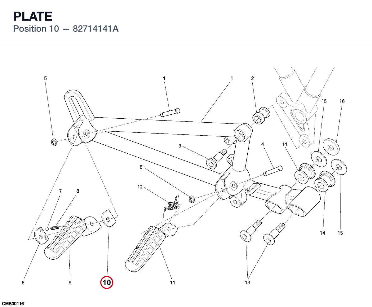 PLATE 82714141A diagram position