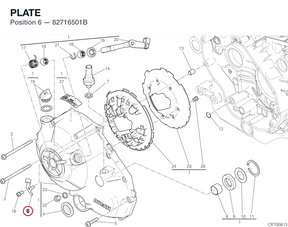 PLATE 82716501B diagram position