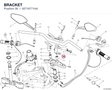 BRACKET 82716771AA diagram position