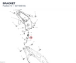 BRACKET 82718481AA diagram position