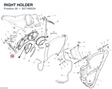 RIGHT HOLDER 82718822A diagram position