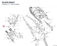PLATE RIGHT 8271H191BA diagram position