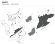 PLATE 8271L041AA diagram position