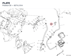 PLATE 8271L131A diagram position
