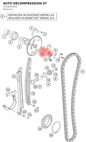 Diagram preview: AUTO DECOMPRESSION          07 (75036016000)