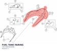 Diagram preview: FUEL TANK FAIRING (C90708054000BS)