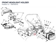 FRONT HEADLIGHT HOLDER