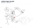 UPPER PUMP HOLDER