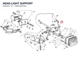 HEAD-LIGHT SUPPORT