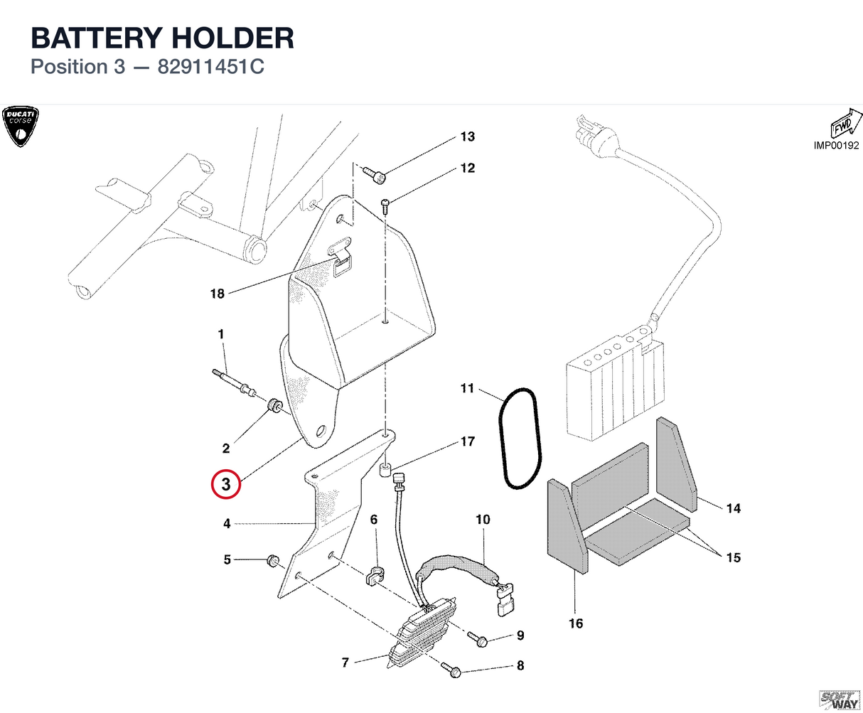 BATTERY HOLDER