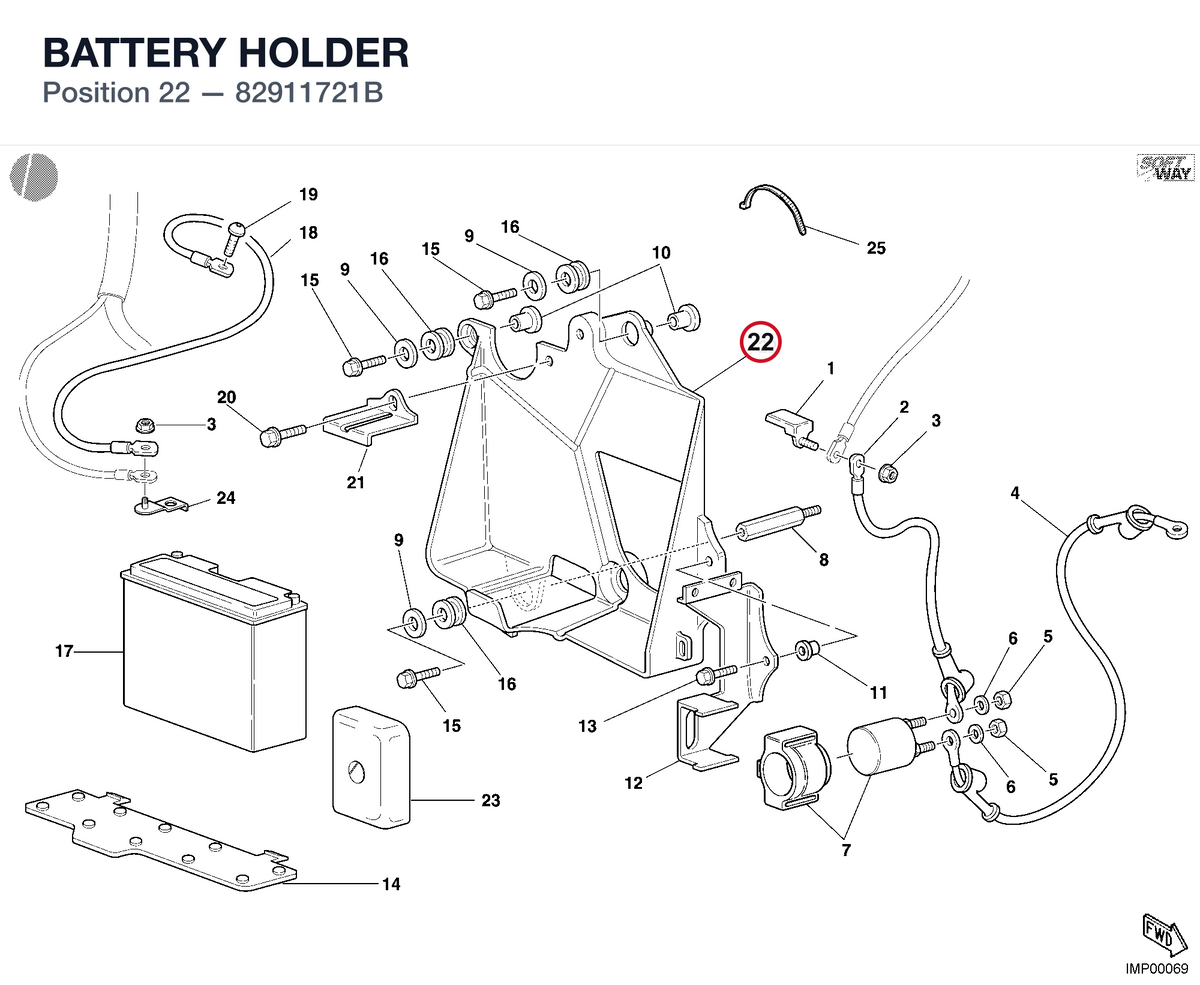 BATTERY HOLDER
