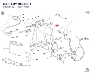 BATTERY HOLDER