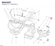 BRACKET 82912041A diagram position