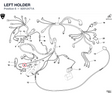 LEFT HOLDER 82912471A diagram position