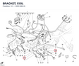 BRACKET, COIL 82913801A diagram position