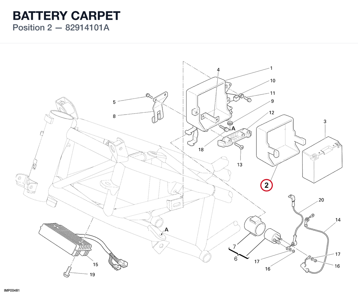 BATTERY CARPET