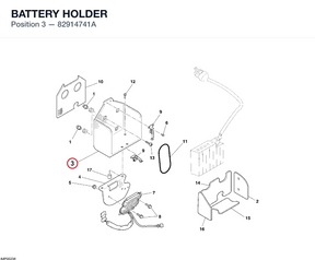 BATTERY HOLDER