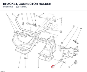 BRACKET, CONNECTOR HOLDER