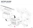BATTERY HOLDER