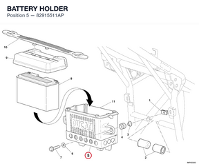 BATTERY HOLDER