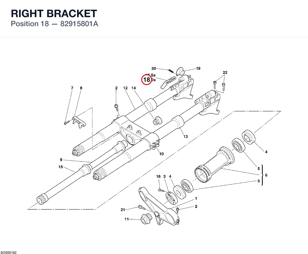 RIGHT BRACKET