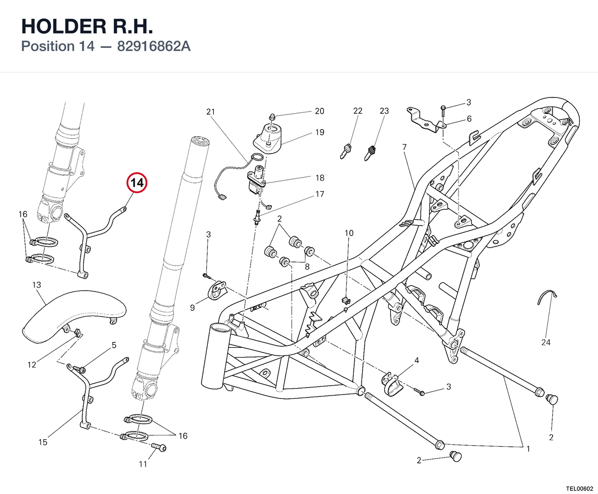 HOLDER R.H.
