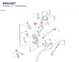 BRACKET 82919224AA diagram position