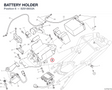 BATTERY HOLDER 82919853A diagram position