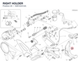 RIGHT HOLDER 8291A441AA diagram position